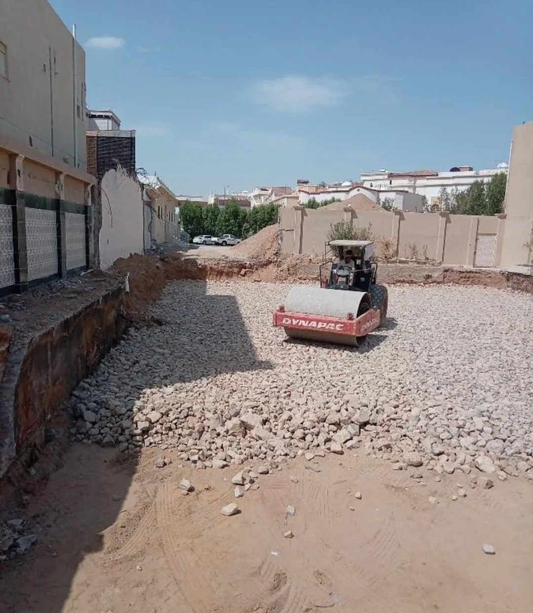 مقاول في حي العزيزية جدة للبناء والترميم والتشطيب - مرحلة تنفيذ