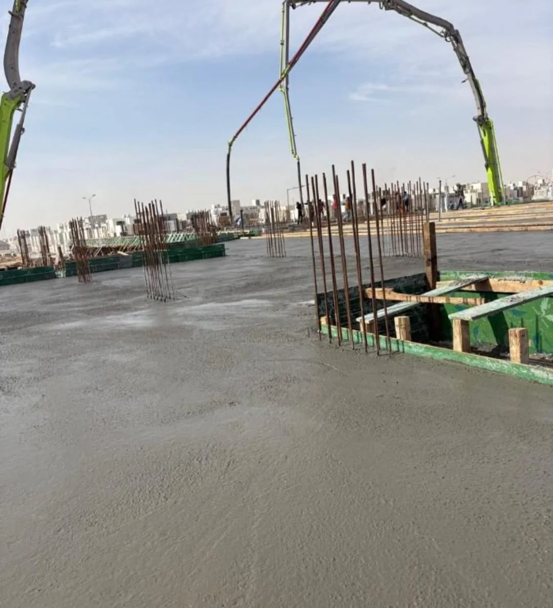 صب ميدات جدة - مرحلة تنفيذ