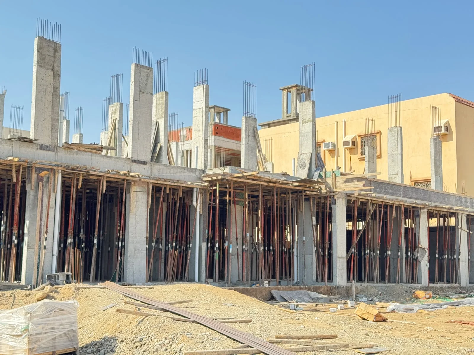 Building Contractor Jeddah - مرحلة تنفيذ