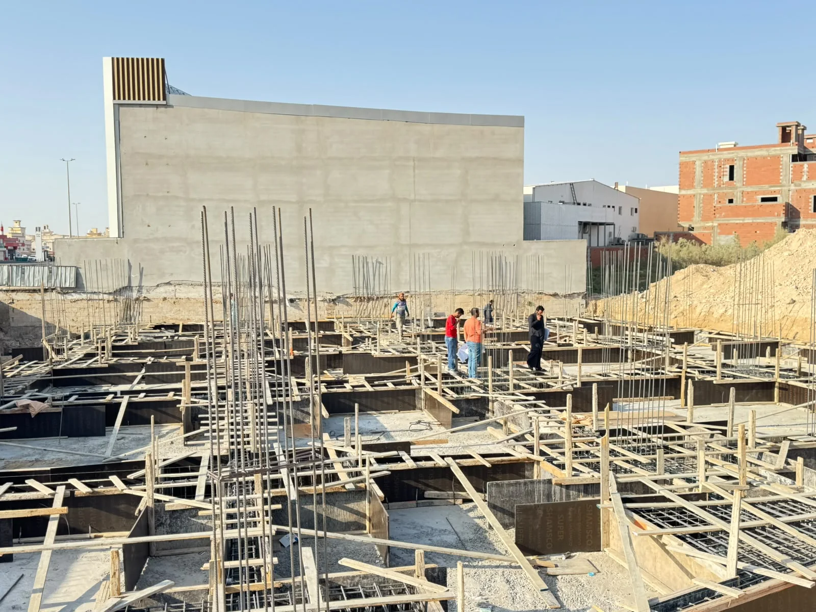 General Contracting Services Jeddah - مرحلة تنفيذ