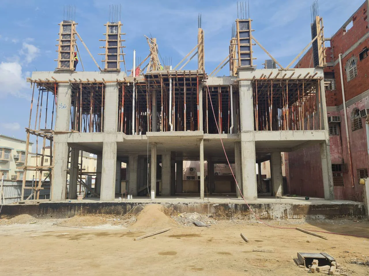 General Contractor Jeddah - مرحلة تنفيذ