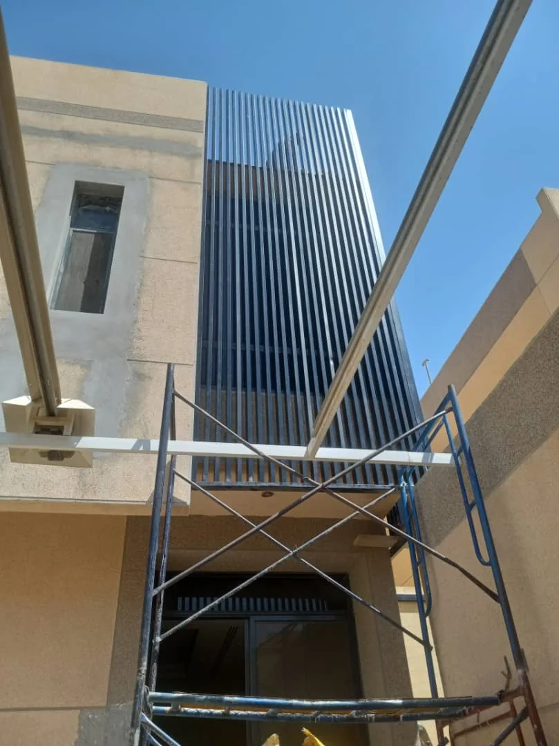 تجديد واجهات فلل جدة - مرحلة تنفيذ